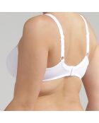 Reggiseno a incastro bianco Flower Elegance