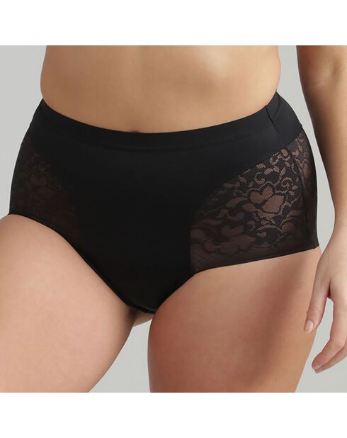 Culotte taille haute Expert in Silhouete noire