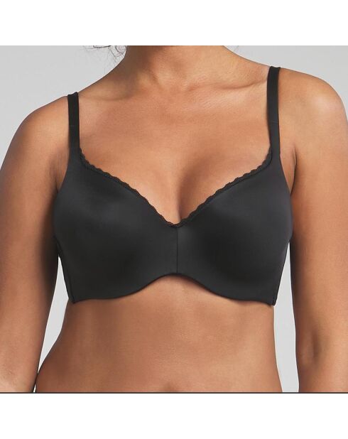 Soutien-gorge coque amovibles armatures 24H Soft Absolu noir