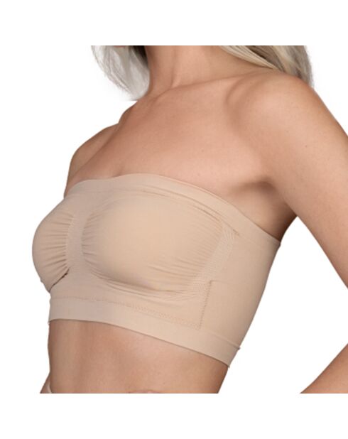 Zacht aanvoelende beige hoofdband