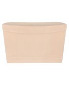 Beiges Soft-Touch-Stirnband