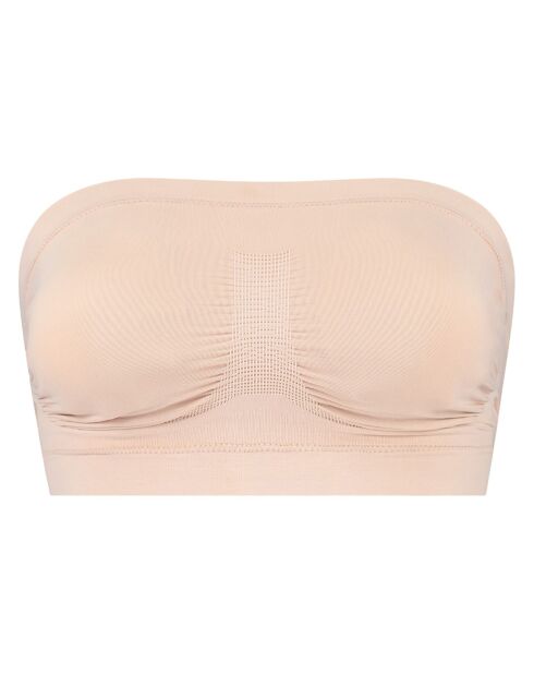 Zacht aanvoelende beige hoofdband