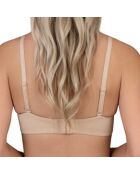 Soutien-gorge plongeant beige