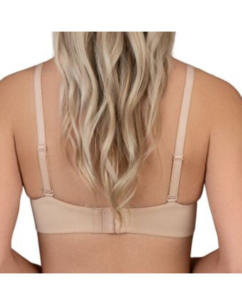 Sujetador pronunciado beige