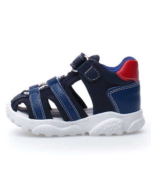 Sandali Boses blu/rossi