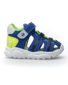 Sandali Boses navy/giallo fluo