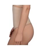 String taille haute Soft touch beige