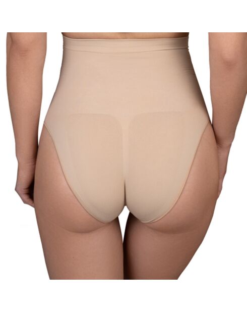 Mutandine a vita alta beige morbide al tatto