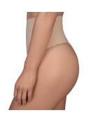 String mi-taille haute Soft touch beige