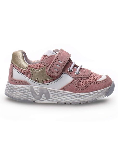 Sneakers Lens rose/gris