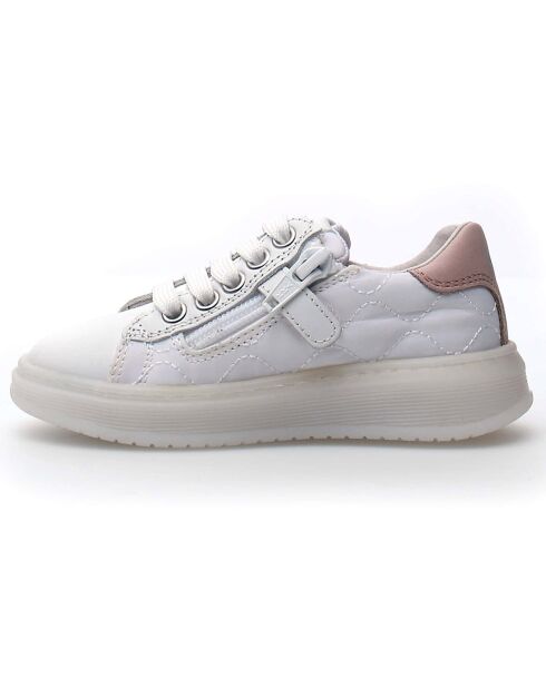 Witte, roze/groene sneakers van Meria