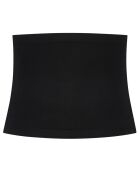 Zacht aanvoelende zwarte ommantelriem