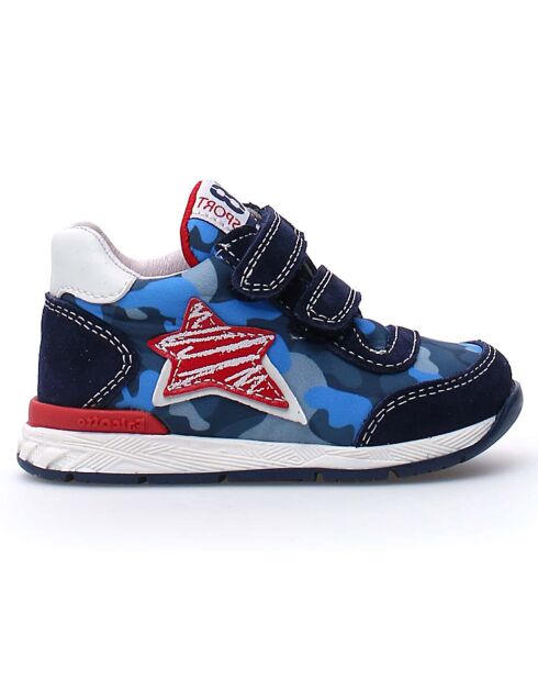 Neue marineblaue/weiße Sneakers