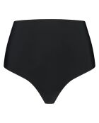 String taille haute Waist control noir