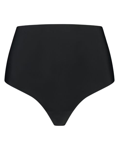 String taille haute Waist control noir
