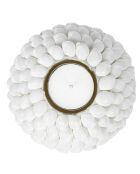 Bougeoir Bubble blanc -  D. 12 cm