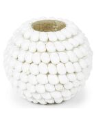 Bougeoir Bubble blanc -  D. 12 cm