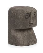 Statue en pierre Sumba grise -  5x5x7 cm