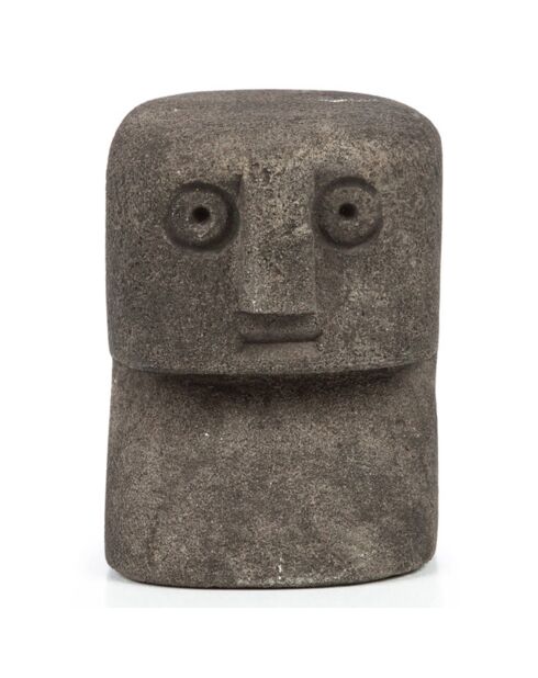 Statue en pierre Sumba grise -  5x5x7 cm