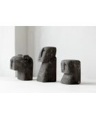 Statue en pierre Sumba grise -  5x5x7 cm