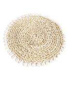 Salvamanteles naturales para mariscos - D.23 cm
