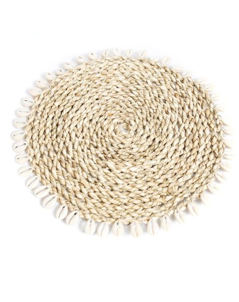 Salvamanteles naturales para mariscos - D.23 cm