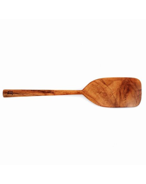 Spatule en teck naturel -  28x6x1 cm