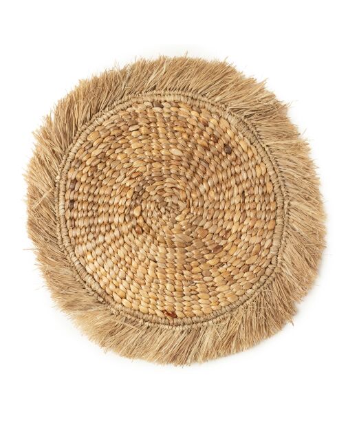 Set de table Raphia naturel -  D.45 cm