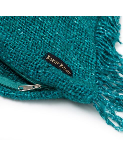Housse de coussin Oh My Gee aqua -  60x60 cm