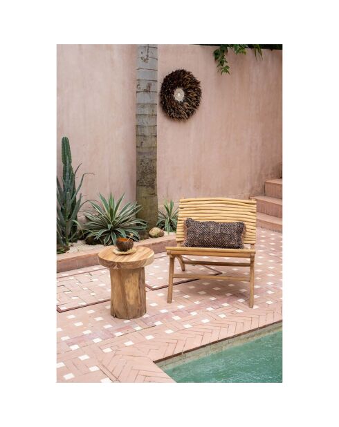 Fauteuil The Islander naturel -  69x78x70 cm
