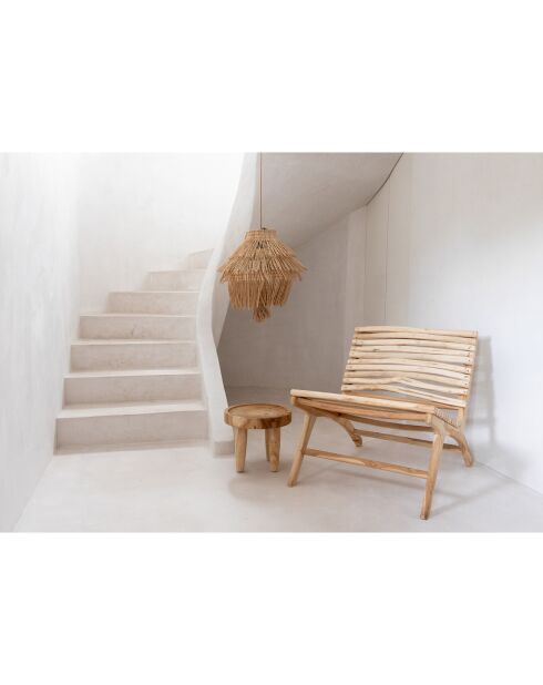 Fauteuil The Islander naturel -  69x78x70 cm