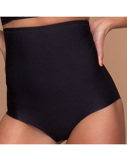 Culotte sculptante taille haute noire
