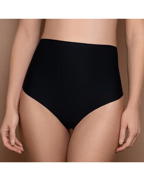 String mi-haut Sculptant noir