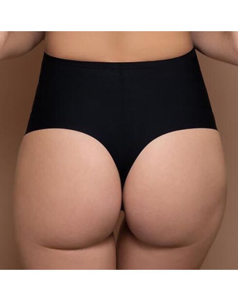 String mi-haut Sculptant noir