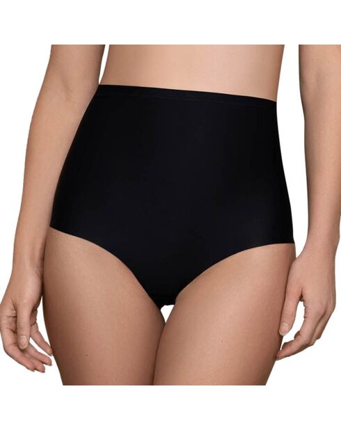 Schwarzer Schlankheitshöschen mit mittlerer Taille