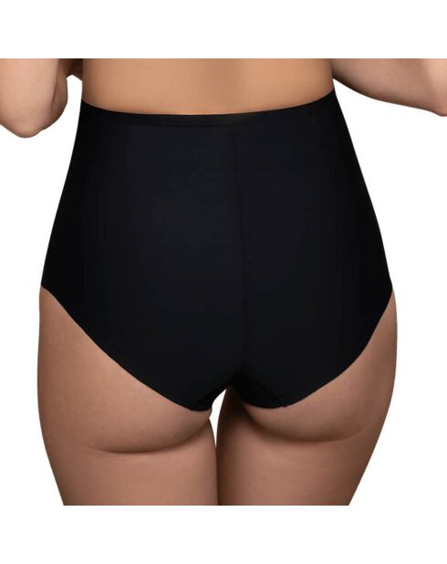 Schwarzer Schlankheitshöschen mit mittlerer Taille