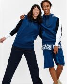Sweat à capuche mixte Suimae marine