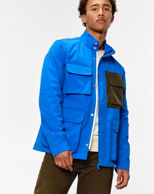 Blouson Aigle x Faguo bleu