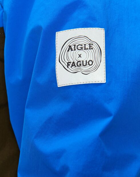 Blouson Aigle x Faguo bleu