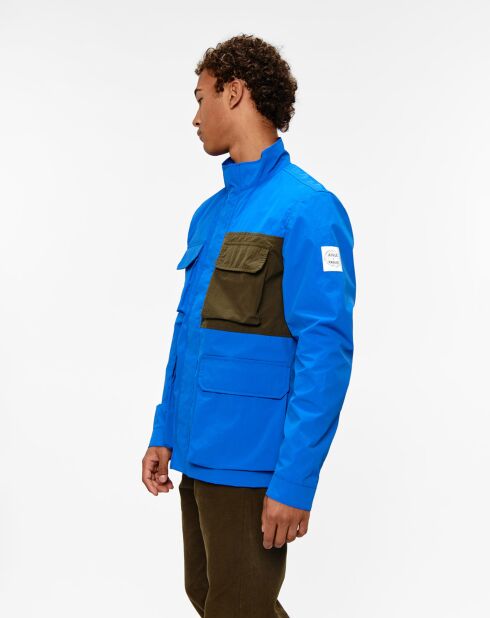 Blouson Aigle x Faguo bleu