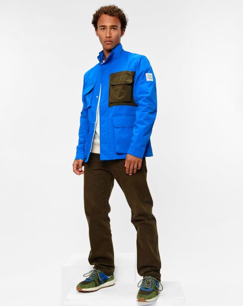 Blouson Aigle x Faguo bleu
