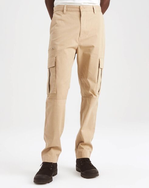 Pantalon cargo Balettim beige