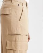 Pantalon cargo Balettim beige