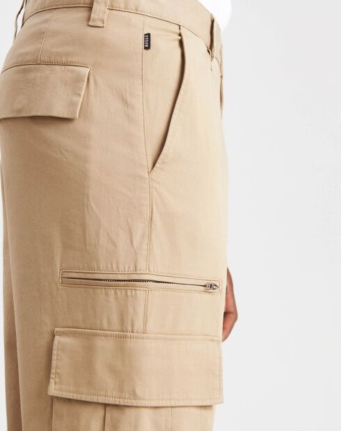 Pantalon cargo Balettim beige