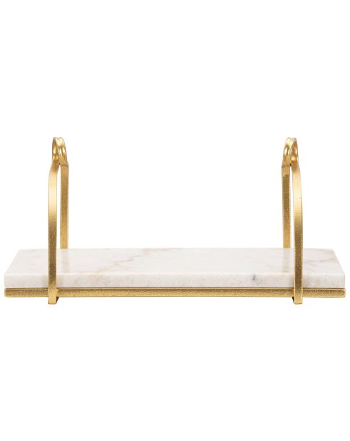 Wandplank van goudmarmer - 40x16x18 cm