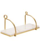 Wandplank van goudmarmer - 40x16x18 cm