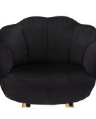 Tabouret de bar vienne noir - 55x53x110 |Hauteur siège 90 cm|Hauteur pieds 76 cm