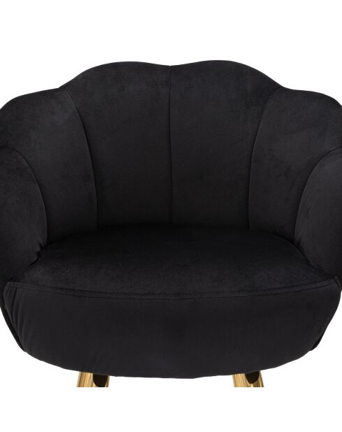 Barkruk Vienna zwart - 55x53x110 | Zithoogte 90 cm|voethoogte 76 cm