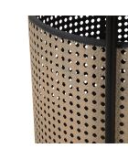 Table basse Osaka noire - D. 40x50 cm