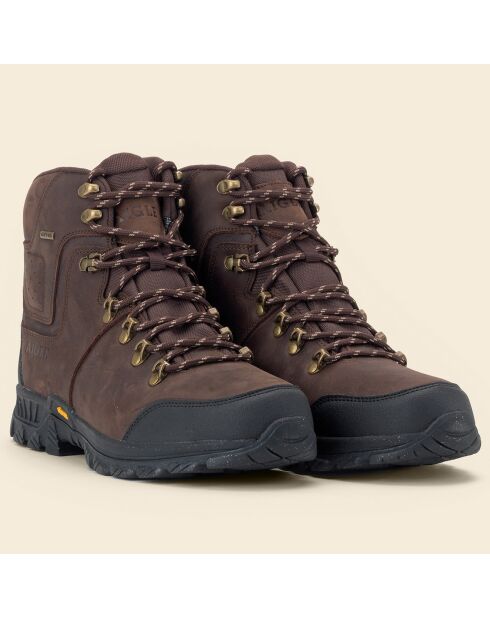 Chaussures de randonnée en Cuir Diserre Mtd marron